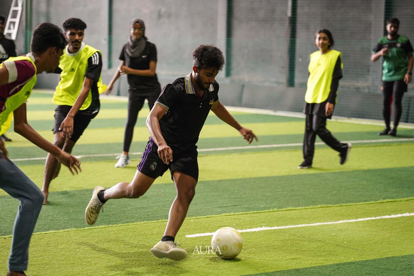 Students engaged in sports and extracurricular activities for holistic development